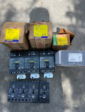 where can I sell circuit breakers including boxed and unpackaged inventory