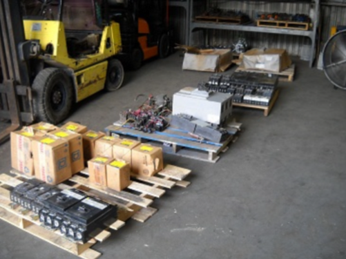 where can I sell circuit breakers from a palletized warehouse inventory